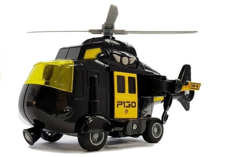 Lean Toys, helikopter, interaktywny pojazd ratunkowy