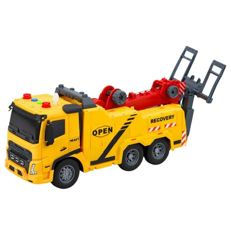 Lean Toys, holownik, pomoc drogowa, pojazd interaktywny, 1:16