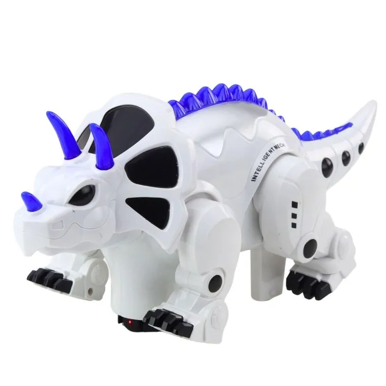 Lean Toys, inteligentny robot dinozaur zdalnie sterowany, triceratops