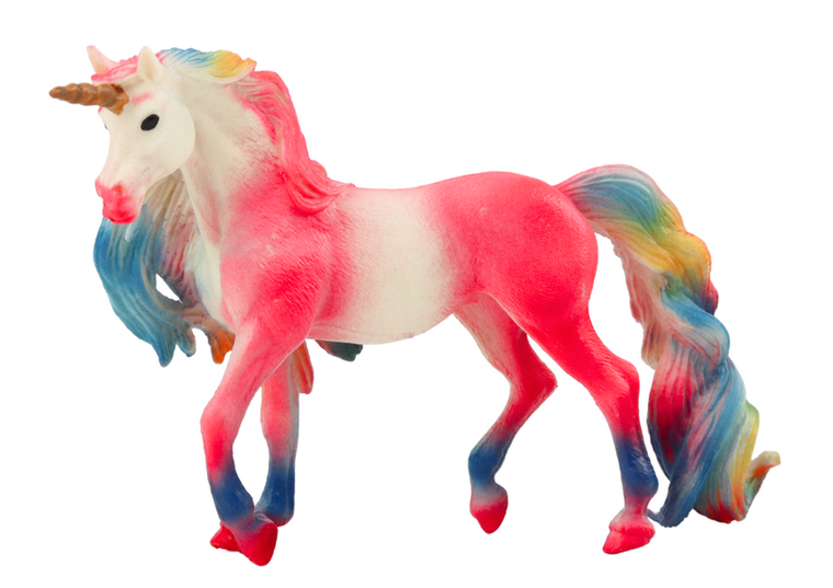 Lean Toys, jednorożec, figurka kolekcjonerska, różowy, 11 cm