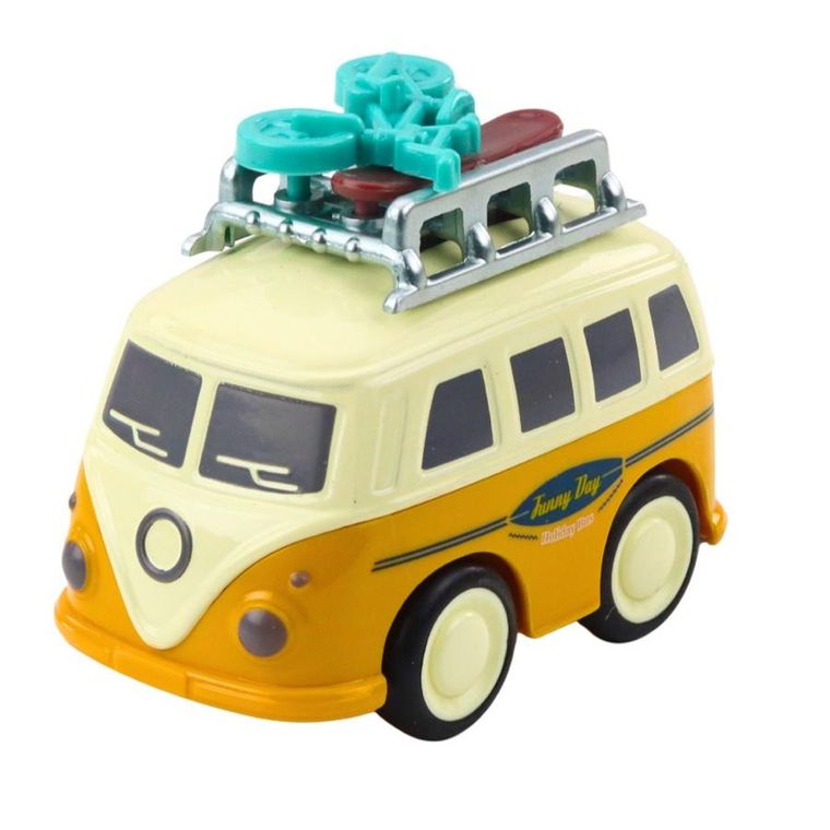 Lean Toys, kamper z bagażami, pojazd z napędem, 1 szt.