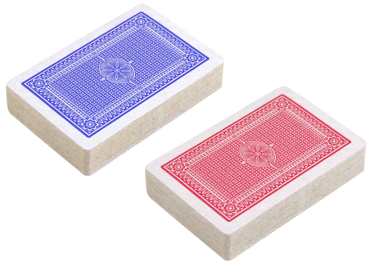 Lean Toys, karty do gry, 2 talie