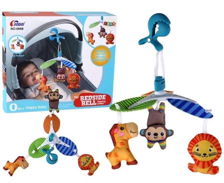 Lean Toys, karuzela do łóżeczka, zwierzątka