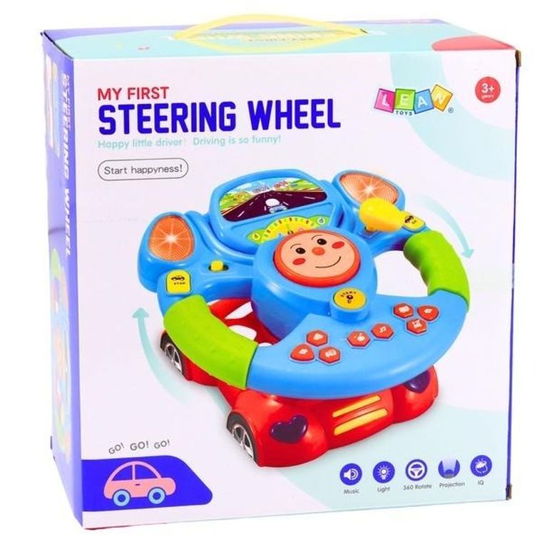 Lean Toys, kierownica interaktywna z projektorem