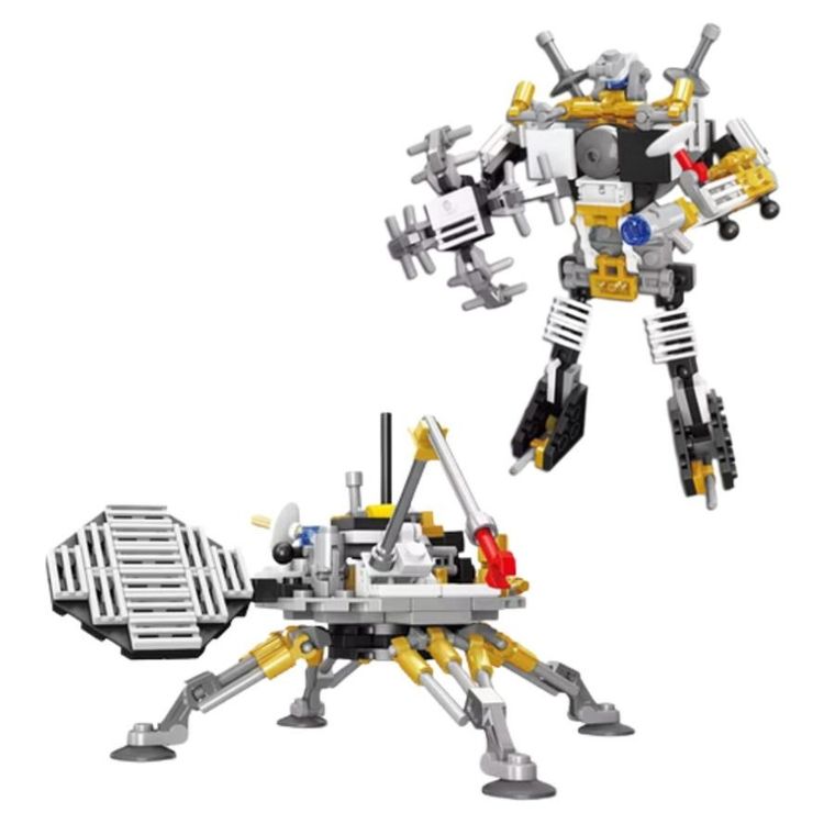 Lean Toys, klocki konstrukcyjne, Lądownik marsjański robot, 2w1