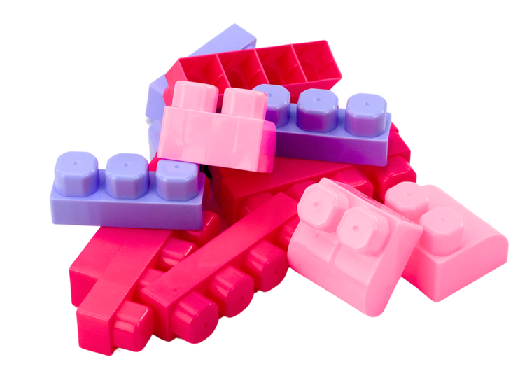 Lean Toys, klocki konstrukcyjne, wiaderko, 160 elementów