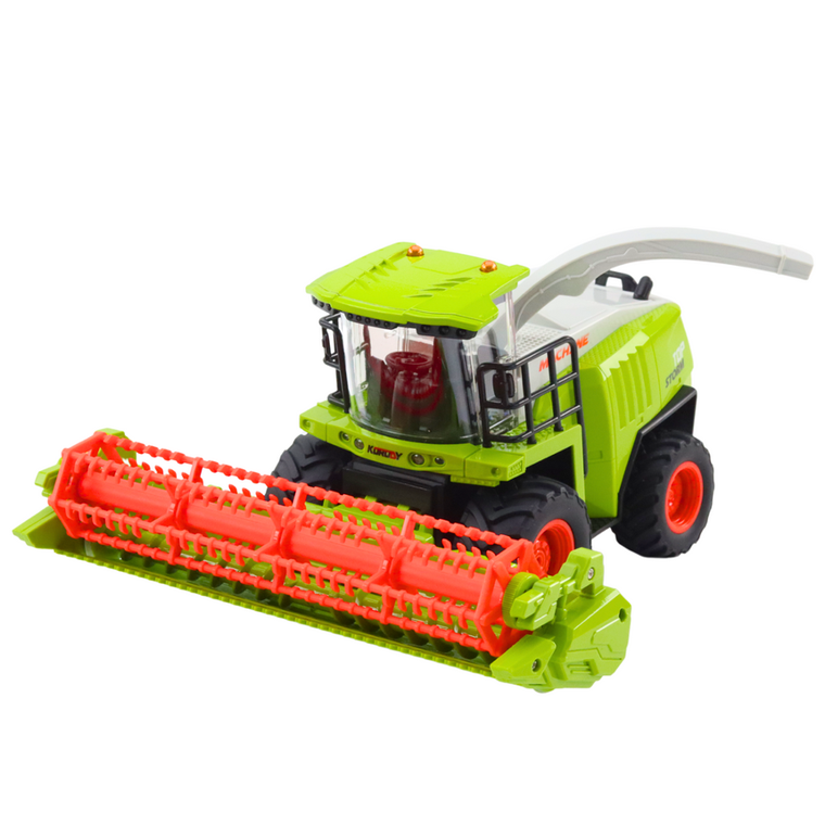 Lean Toys, kombajn z hederem, pojazd zdalnie sterowany