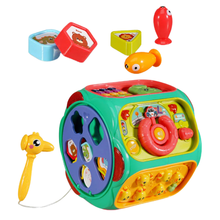 Lean Toys, kostka interaktywna 8w1