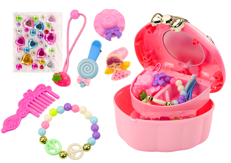 Lean Toys, kuferek na biżuterię, 1 szt.