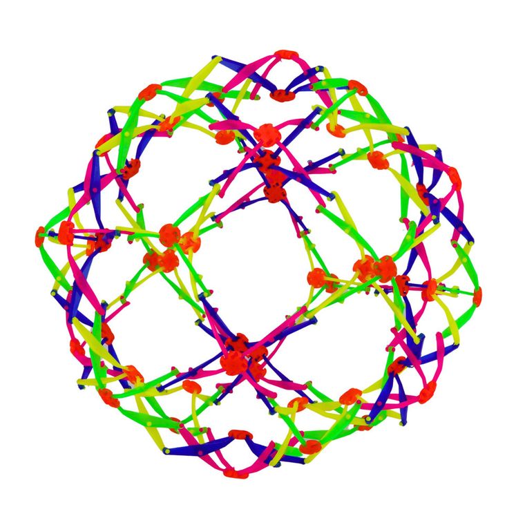 Lean Toys, kula magiczna, piłka teleskopowa rozkładana