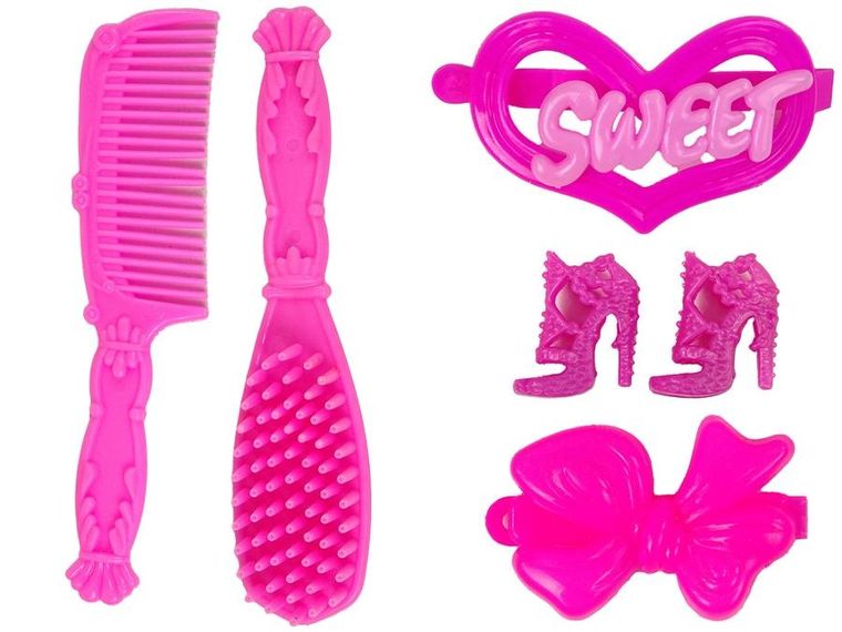 Lean Toys, lalka księżniczka, zestaw z koniem i akcesoriami