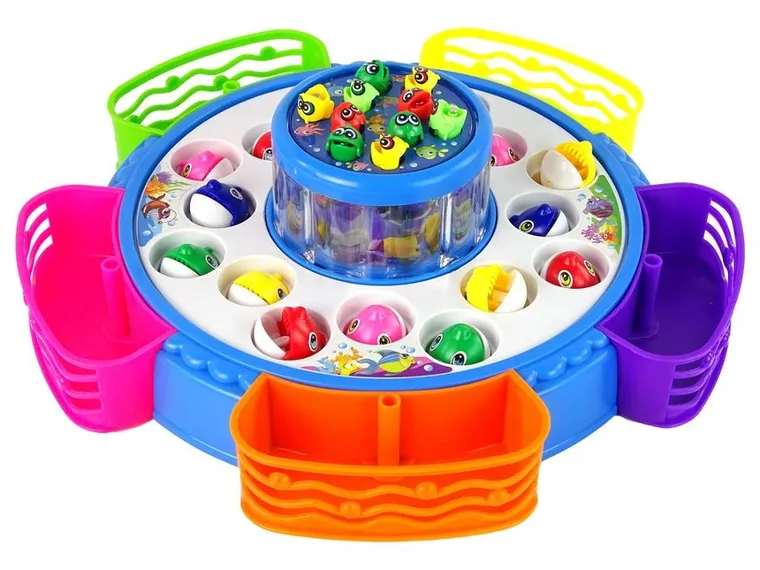 Lean Toys, łowienie rybek, gra zręcznościowa