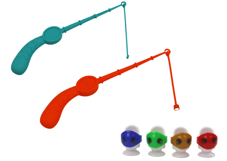 Lean Toys, Łowienie rybek, gra zręcznościowa, dinozaur