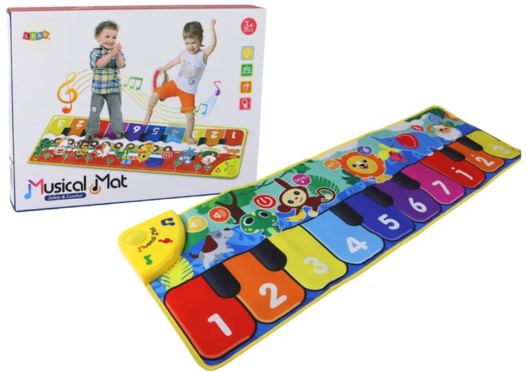 Lean Toys, mata do tańczenia, dźwięk, zwierzątka