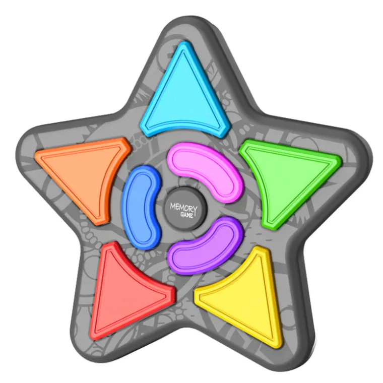 Lean Toys, memory elektroniczne, gra pamięciowa 4w1, gwiazda