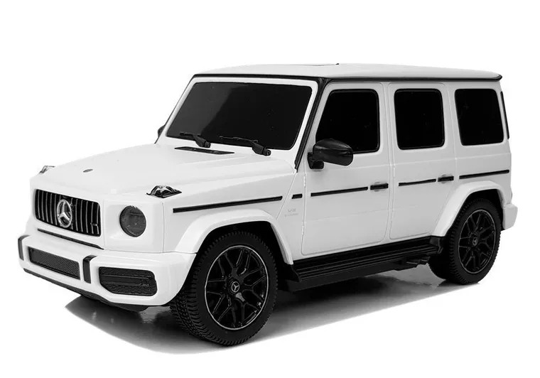 Lean Toys, Mercedes AMG G63, pojazd zdalnie sterowany, biały, 1:24
