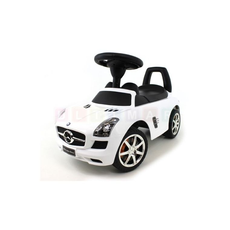Lean Toys, Mercedes-Benz, jeździk, biały