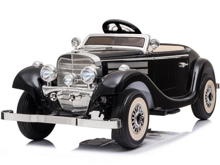 Lean Toys, Mercedes-Benz, pojazd na akumulator, czarny