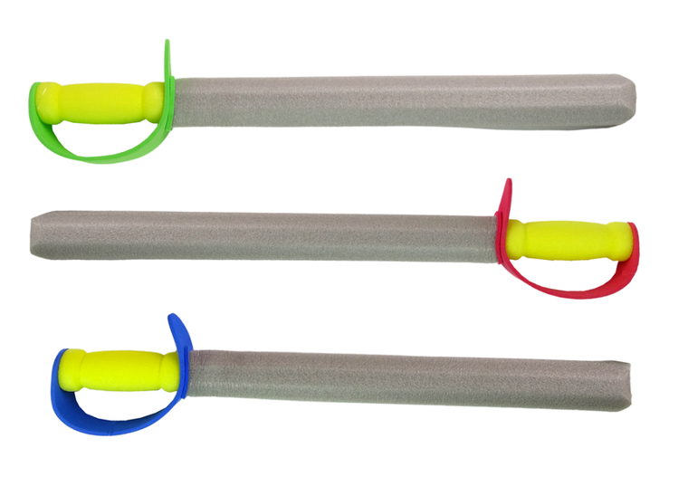 Lean Toys, miecz rycerza z pianki, 1 szt.