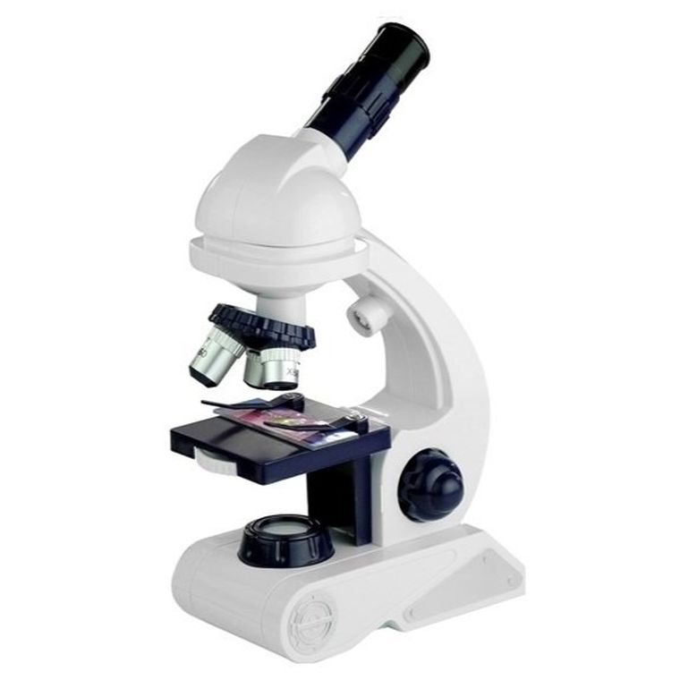 Lean Toys, mikroskop, 80x-450x, zestaw edukacyjny