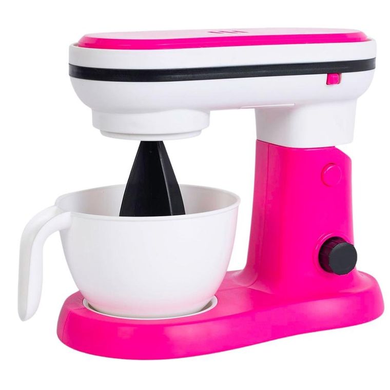 Lean Toys, mikser obrotowy z akcesoriami, interaktywny, różowy