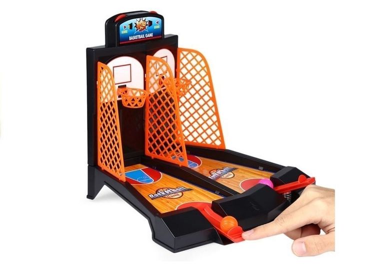 Lean Toys, mini koszykówka, gra zręcznościowa