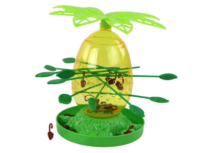 Lean Toys, Mokey Drop, Spadające Małpki, gra zręcznościowa