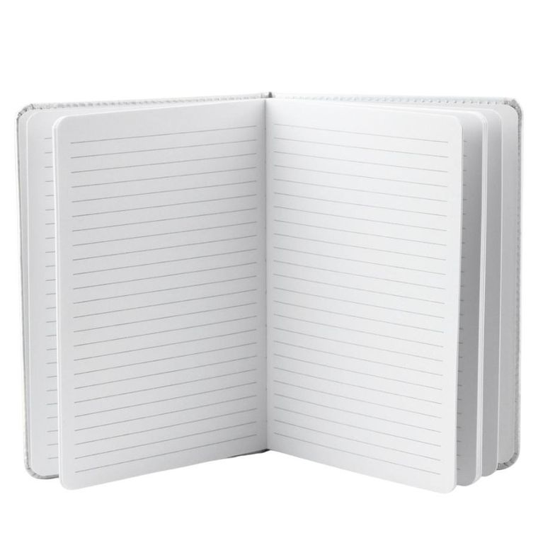 Lean Toys, notatnik A5, 80 kartek, linia, Liście bananowca