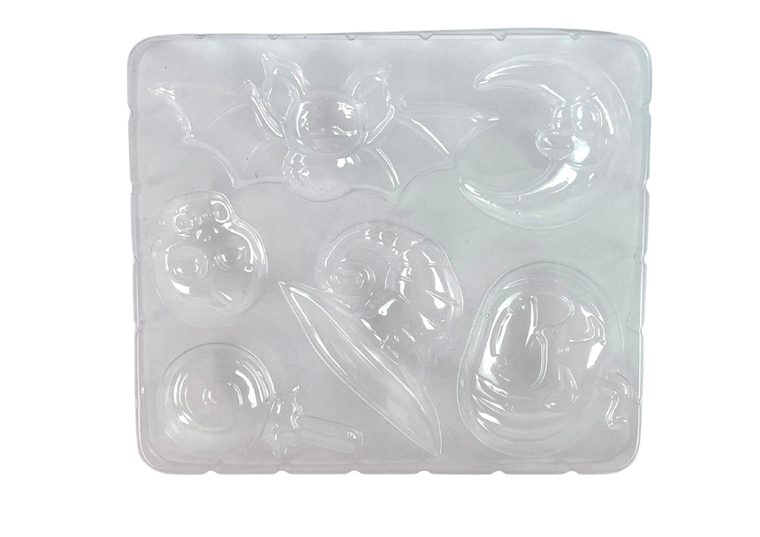 Lean Toys, Odlewy gipsowe, figurki magnesy Halloweenowe