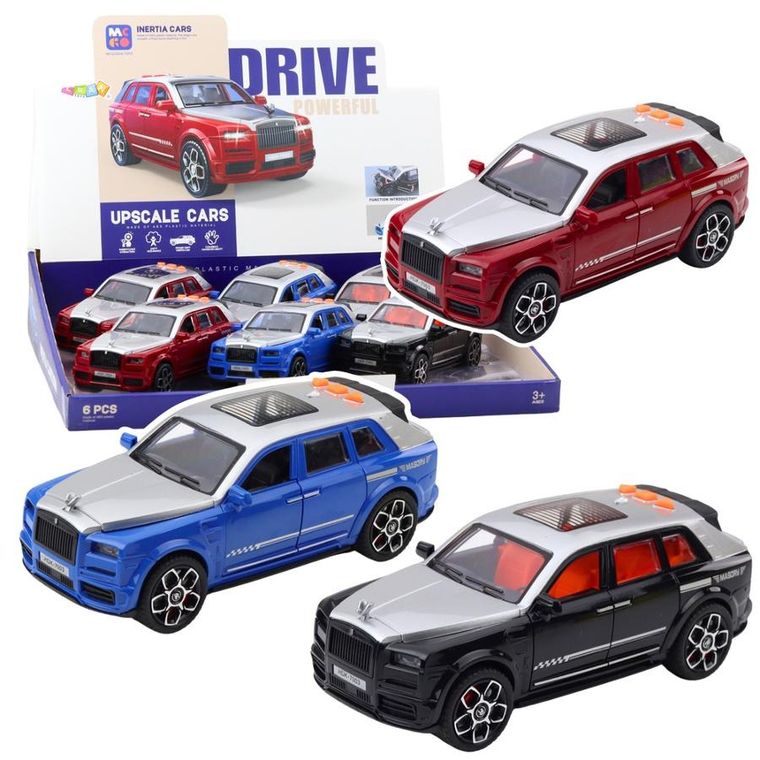 Lean Toys, osobówka z napędem i otwieranymi drzwiami, 1 szt.