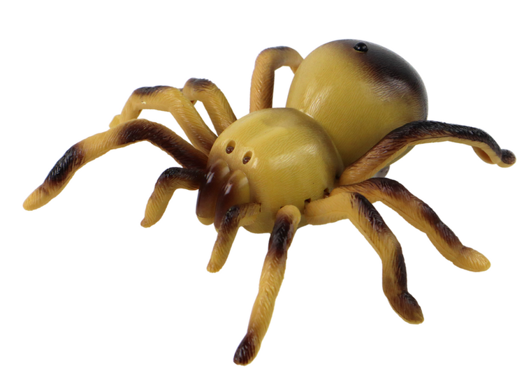 Lean Toys, pająk tarantula, zdalnie sterowany, żółty