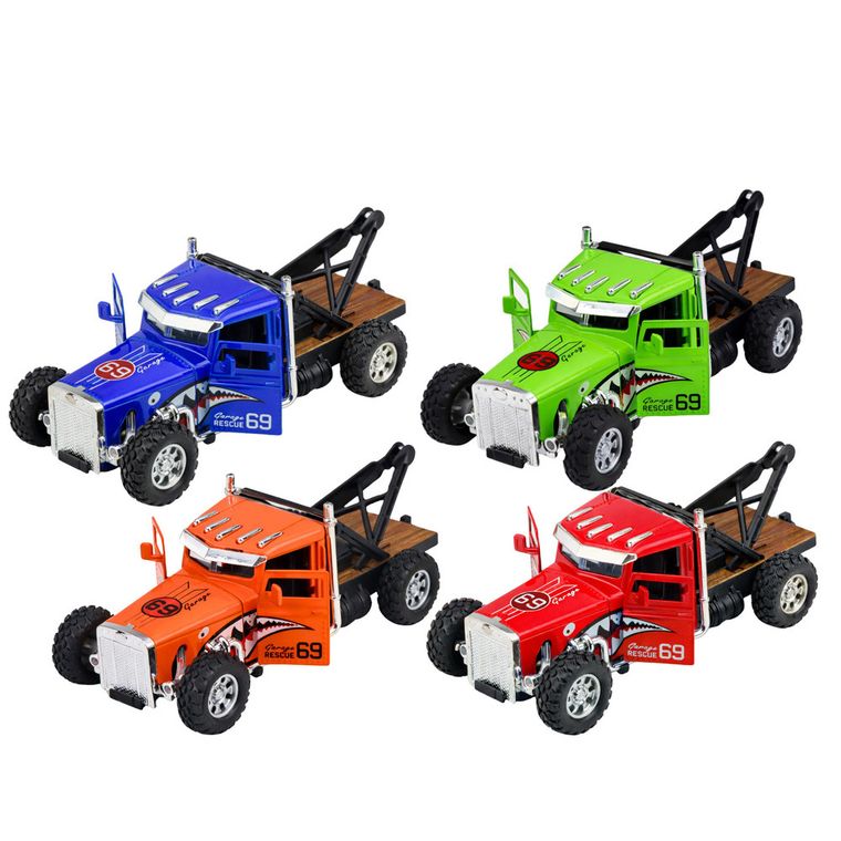 Lean Toys, pick-up holownik, autko metalowe, resorak, 1:32, 1 szt.