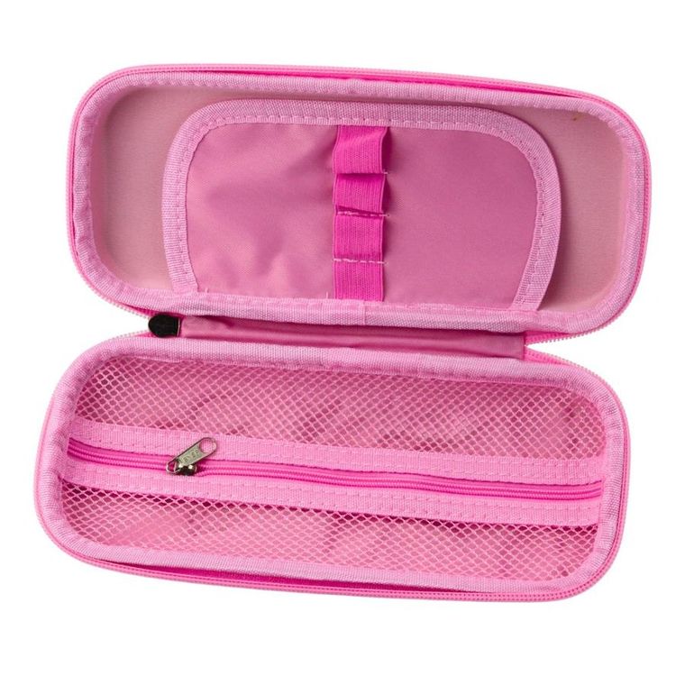 Lean Toys, piórnik owalny, jednorożec różowy