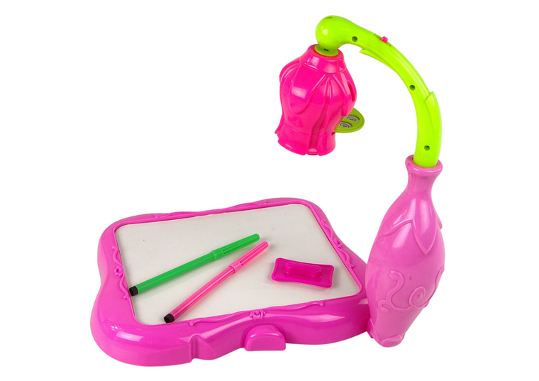 Lean Toys, projektor do nauki rysowania, kwiatek