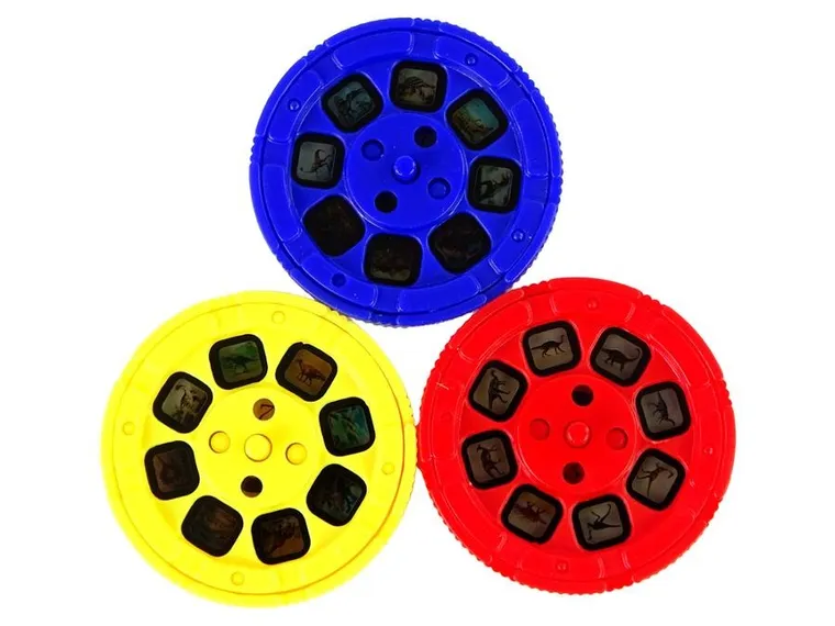 Lean Toys, projektor latarka, dinozaury, 24 slajdy