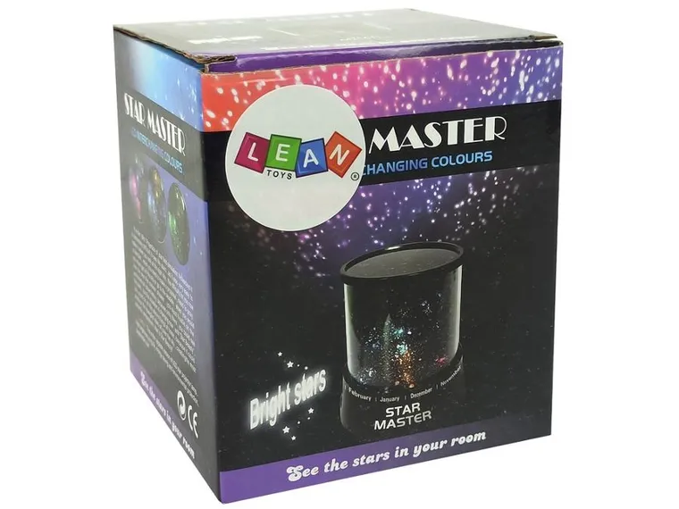 Lean Toys, projektor z rzutnikiem, gwiazdy i planety