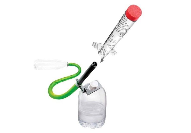 Lean Toys, rakieta na sprężone powietrze, zabawka edukacyjna