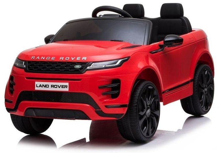 Lean Toys, Range Rover Evoque, pojazd na akumulator, czerwony