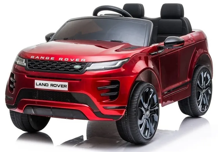 Lean Toys, Range Rover Evoque, pojazd na akumulator, czerwony, lakierowany