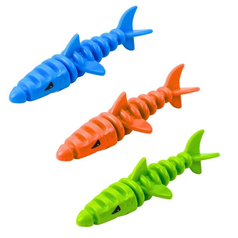 Lean Toys, rekiny, zabawki do nurkowania, 3 szt.