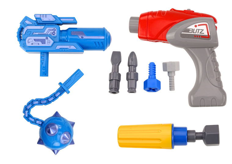 Lean Toys, robot do skręcania, zabawka interaktywna, żółty