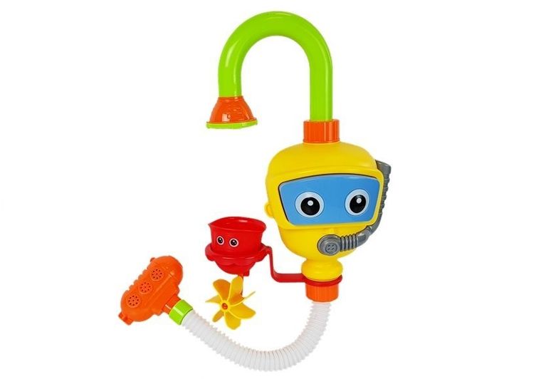 Lean Toys, robot nurek, zabawka do kąpieli