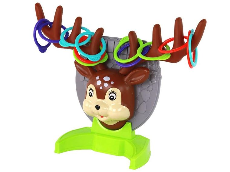 Lean Toys, Rzut obręczą w jelonka, gra zręcznościowa