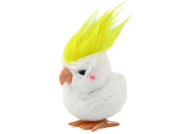 Lean Toys, skacząca papuga, pluszowa, 1szt.