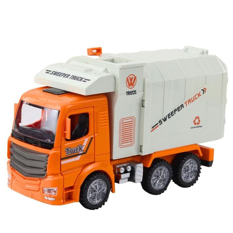 Lean Toys, śmieciarka miejska, pojazd interaktywny