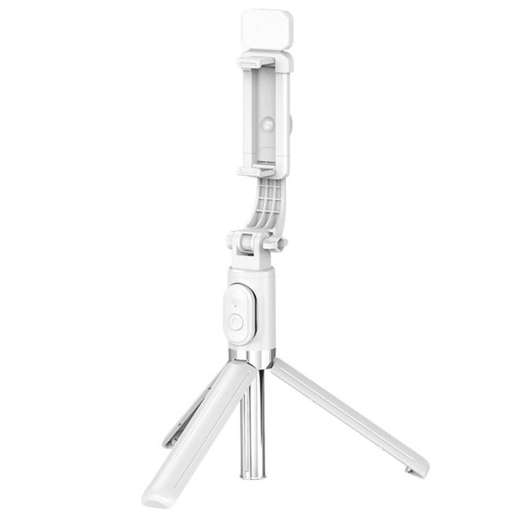 Lean Toys, statyw na telefon, bluetooth, biały