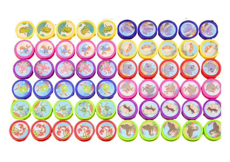 Lean Toys, stempelek, zwierzęta wodne, 1 szt.