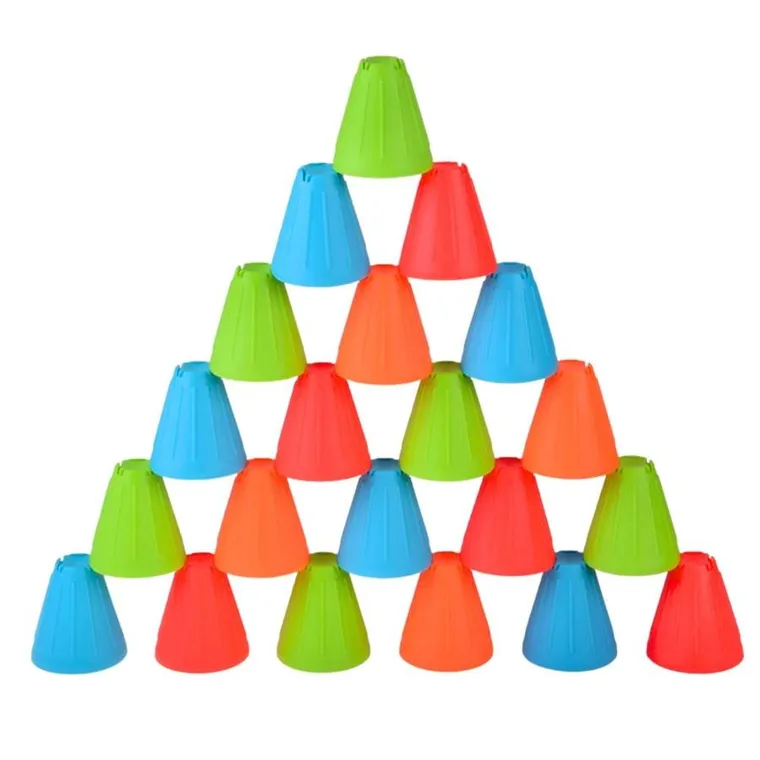 Lean Toys, szybkie kubeczki, gra zręcznościowa 3w1, 33 elementy