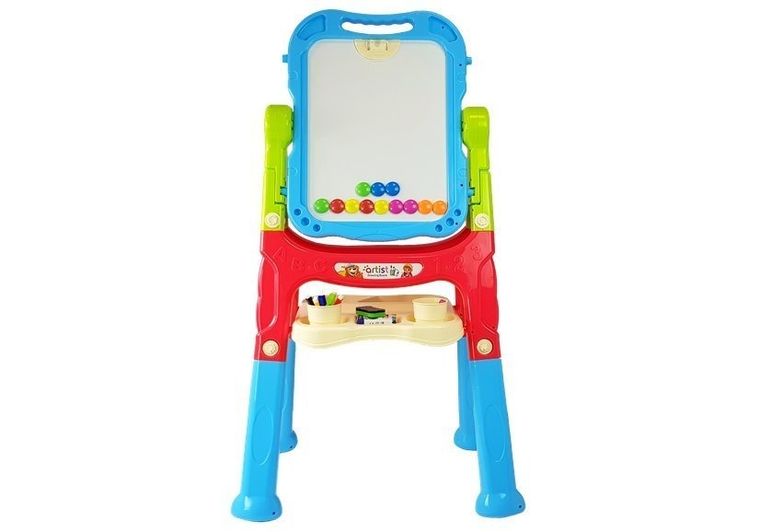 Lean Toys, tablica magnetyczna kredowa, 2w1