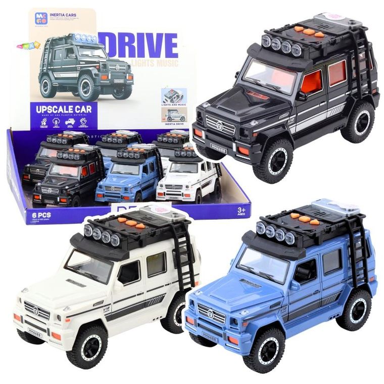 Lean Toys, terenówka z napędem i otwieranymi drzwiami mix